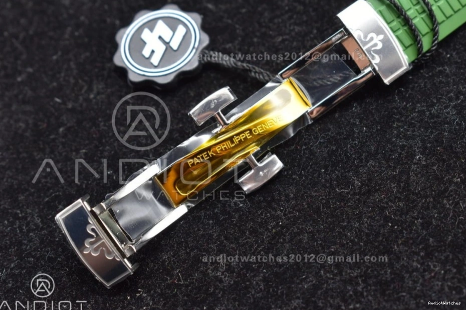 Rubber On 1:1 Aquanaut 514 Dial SS NewStyle Strap 324CS 5168G 42mm ZF Edition Green Green Best 0922